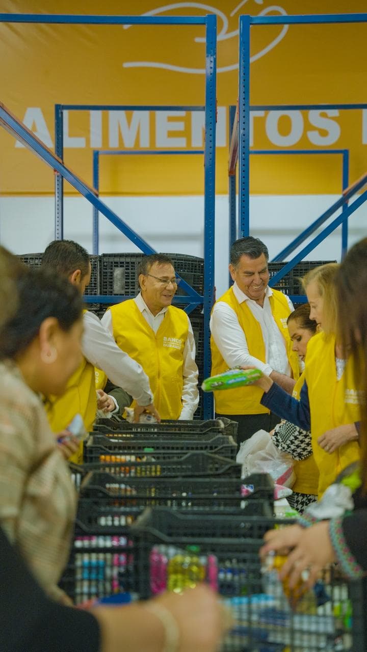 Voluntarios del Banco de Alimentos Durango