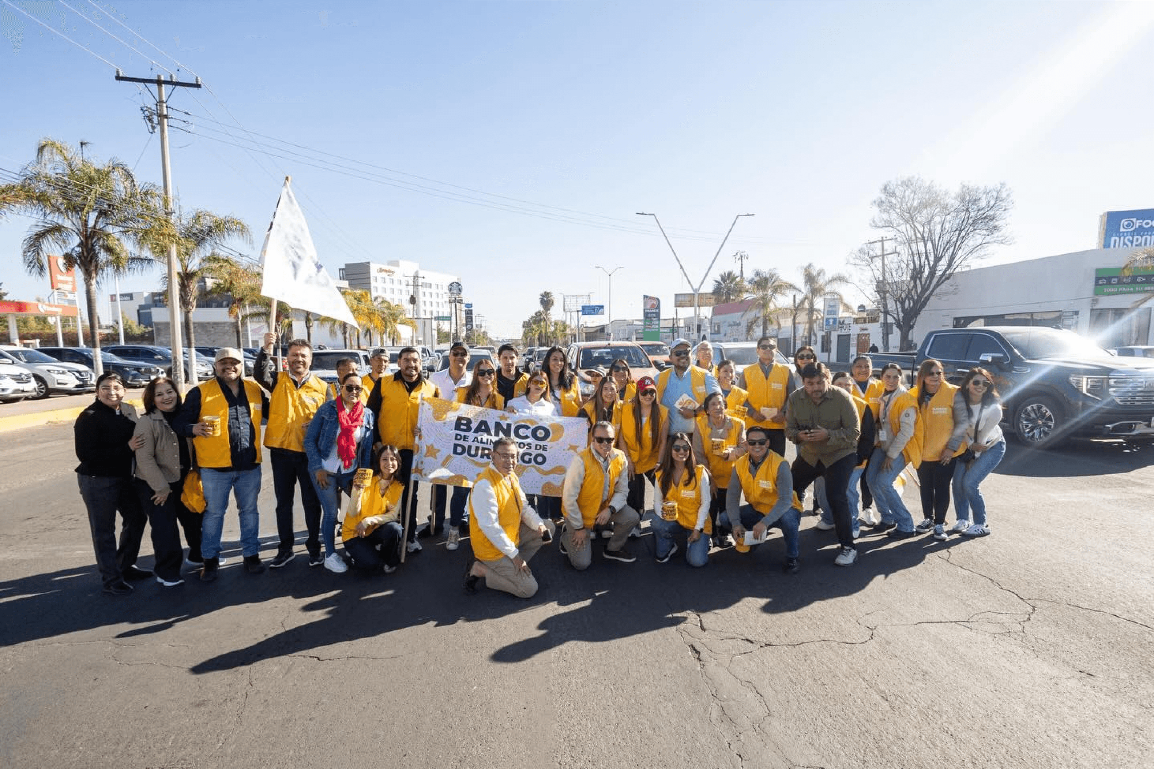 Voluntarios del Banco de Alimentos Durango